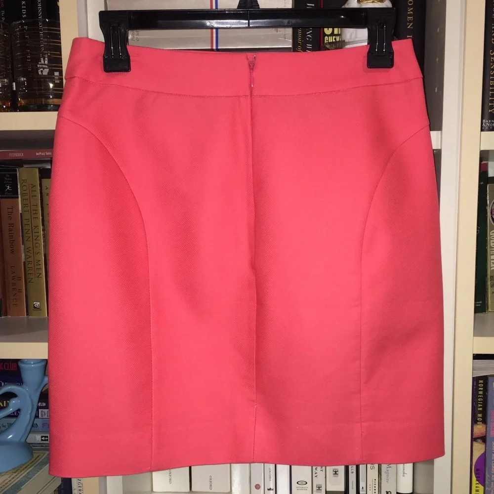 J Crew Coral Pink Skirt
